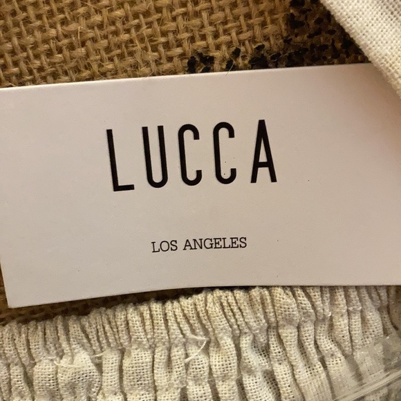 NWT Lucca Couture Emery Button  Crop Cami. Medium. - Picture 4 of 10